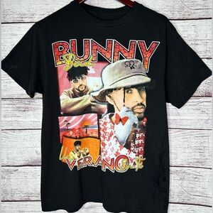 BAD BUNNY Shirt Vintage 90s Grapic Tee Unisex Bad Bunny Un Verano T-shirt S/M